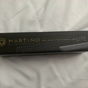 Martino Heat Blade Straightening Comb Lite - Black